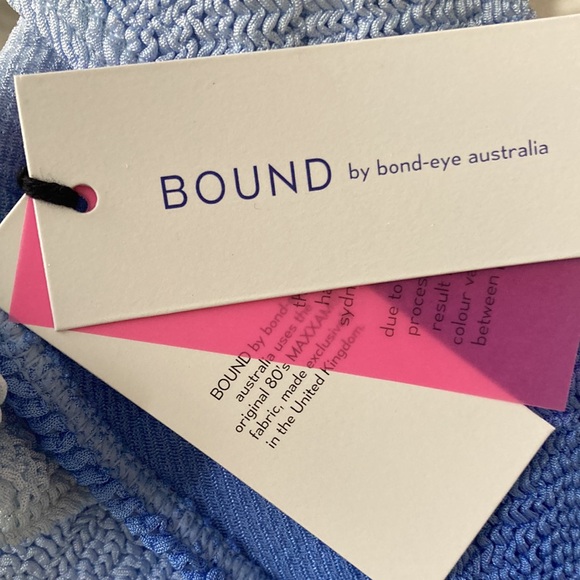 BOND-EYE - New! The Sierra Bikini/ Swimsuit Set Lake Blue - One Size - Picture 7 of 7